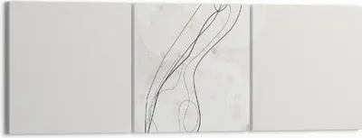 Produktbild von Bild auf Leinwand - Leinwandbild - 3 Teile - Minimalismus Körper Frauen - 150x50cm - Wand Bild - Wanddeko - Wandbilder - Leinwanddruck - Bilder - Wanddekoration - Leinwand bilder - CA150x50-4831