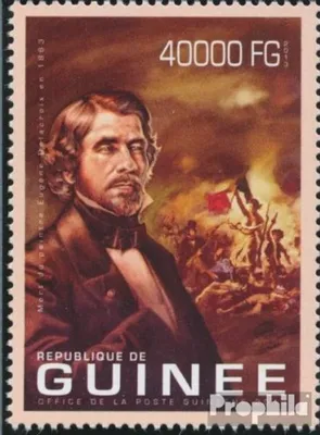 Produktbild von Briefmarken Guinea 2013 Mi 9877 (kompl. Ausgabe) postfrisch Eugène Delacroix