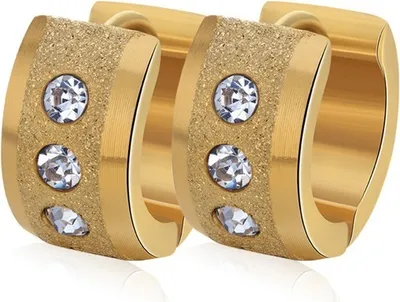 Produktbild von Ohrringe LA-2435 - Elegante goldene Schmuckstücke KP2435