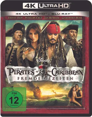 Produktbild von Pirates of the Caribbean - Fremde Gezeiten 4K