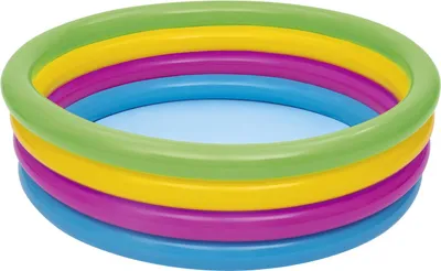 Image de Piscine Bestway® 51117, Rainbow, pour enfants, gonflable, arc-en-ciel, 157x46 cm