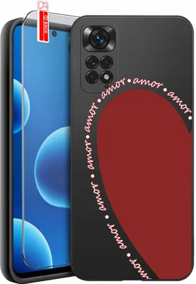 Obrázek produktu pro ETUI do Xiaomi Redmi Note 11 |11S WZORY| WALENTYNKOWE SERCE | CASE + SZKŁO