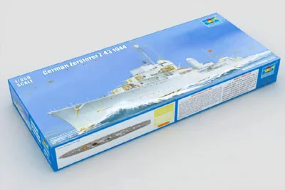 Produktbild von Trumpeter German Zerstörer Z-43, 1944 1:350, 05323