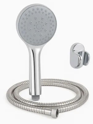 Produktbild von Hochdruck Handbrause Duschkopf 1,5 m Schlauch 5 Strahlarten | Duschsystem