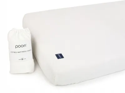Produktbild von Spannbettlaken POOFI Baumwolle 70x140 cm Creme für Kinderbett