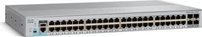 Produktbild von Cisco Catalyst 2960L-48TQ-LL - Switch - managed - 48 x 10/100/1000 + 4 x 1 Gigabit / 10 Gigabit SFP+ - Desktop, an Rack montierbar