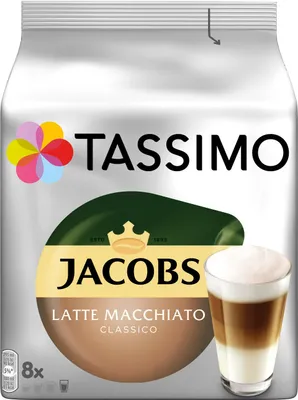 Produktbild von TASSIMO Kapseln Jacobs Lovers Sorten Kaffeekapseln - 48 Getränke insgesamt
