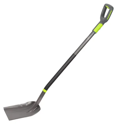 Gartenschaufel 127 cm, gehärteter Stahl, D-Griff, verstärkt