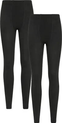 Produktbild von Mountain Warehouse - Thermo-Leggings 2er-Pack für Damen MW2089 (L) (Schwarz)