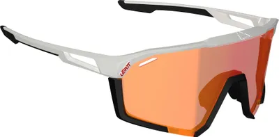 Produktbild von LEATT SpeedViz Pro Iriz Cryztal Sonnenbrille Weiß Rote Linse 13%