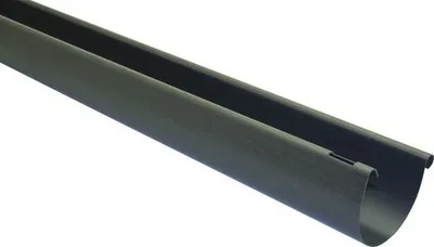 Produktbild von Marley Dachrinne Kunststoff halbrund Anthrazit metallic DB703 RG 125 mm L = 2000 mm