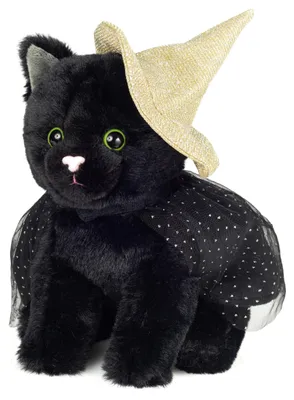 Immagine prodotto di Teddy Hermann Halloween Katze, Kuscheltier, Stofftier, Plüschtier, 20 cm, 946137