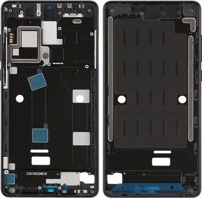 Imagen del producto de Carcasa, marco, placa central y tapa para Xiaomi Mi MIX 2, color , repuestos nuevos