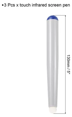 Produktbild von 3 Stš¹ck Touch-Infrarot-Bildschirmstift Whiteboard Optische Stylus-Stifte fš¹r Smart Board Bildung Elektronische Whiteboard-Pr?sentationen, Blau