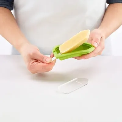 Produktbild von Lékué Kleine Eisstiele, weiß, 9,4 cm, Polypropylen 20 Stück