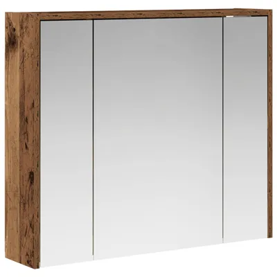 Productafbeelding van vidaXL Badkamerspiegelkast, gerecycled hout, 73,5 x 16 x 62,5 cm