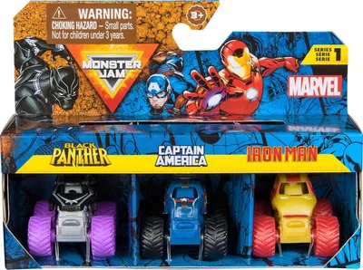 Produktbild von Monster Jam - balík Mini Marvel