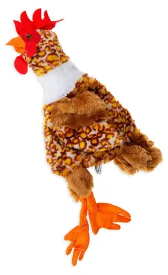 Zdjęcie produktu dla Karlie pluszowa zabawka dla psa Flatino kurczak z piszczałką, rozmiar: 40 cm