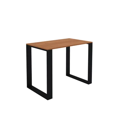 Image de AKKE aulne LOFT table avec pieds noirs LxlxH : 65x65x75 cm