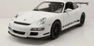 Produktbild von Welly 18015W Porsche 911 (997) GT3 RS 2007 weiß 1:18
