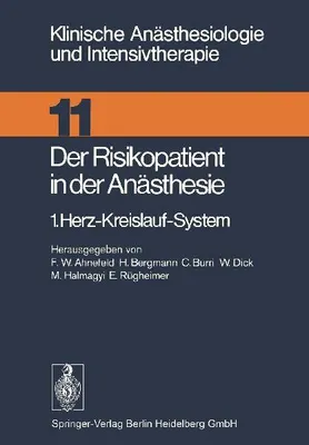 Produktbild von Der Risikopatient in der Anästhesie
