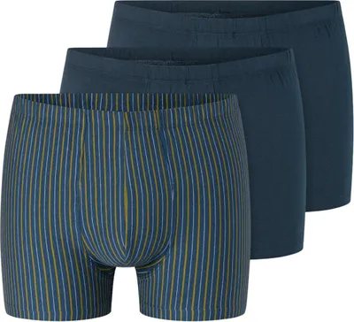 Produktbild von Schiesser 3er Pack 95/5 Essentials Retro Short / Pant Hochwertiger Baumwollmix für besten Tragekomfort, Elastischer Bund sorgt für perfekten Sitz, Modische Ziernähte für stilvolle Akzente