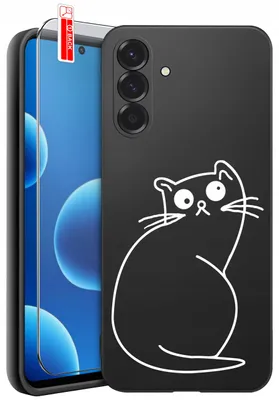 Zdjęcie produktu dla Etui Do Samsung A37 5G Wzory | Silikonowe Matt Case + Szkło 9H