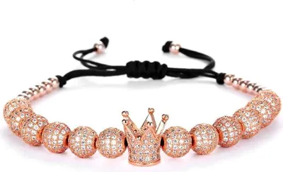 Immagine prodotto di Bracciale -  e perline in oro rosa
