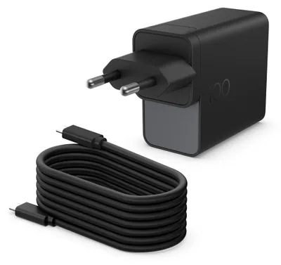 Produktbild von HP 100 W GaN-Wandladegerät, Laptop, Drinnen, 115/230 V, 100 W, 5/9/15/20 V, AC-an-DC