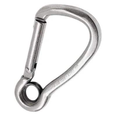 Produktbild von KONG Karabinerhaken asymmit AISI316 mit Kausch 100 mm