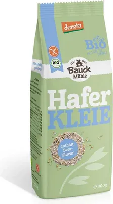 Produktbild von Bauck Mühle Haferkleie demeter 300g
