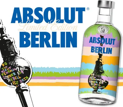 Produktbild von Absolut Vodka Berlin 0,7l (Alc. 40% vol.)  "Limited Edition 2014"