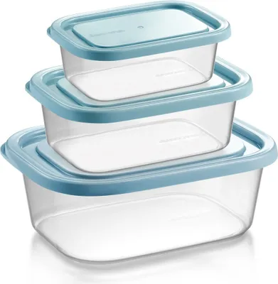 Produktbild von Tiefkühl-Dosen 4FOOD, 3 St., 0,5 - 1,0 - 2,0 l