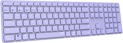 Obrázok produktu pre Rapoo E9800M, plná veľkosť (100 %), bezdrôtová, Bluetooth, QWERTY, fialová