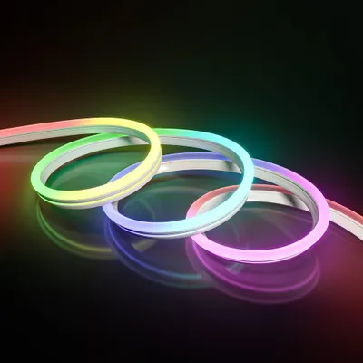 Produktbild von hoftronic LED Streifen 10 m 43W RGBIC IP65 mit Fernbedienung