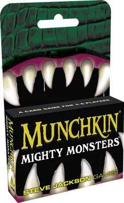 Produktbild von Munchkin Mighty Monsters, Kartenspiel, Rollenspiele, 6 Jahr(e), 20 min