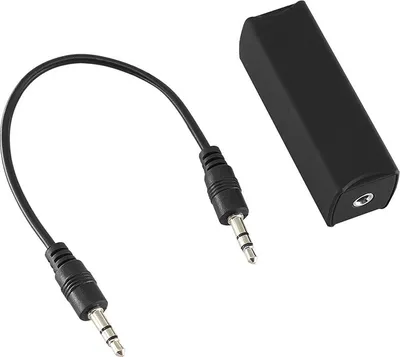 Image de Isolateur de bruit de boucle de masse : élimine efficacement les bruits parasites des systèmes audio embarqués et des enceintes domestiques équipées d'un câble audio de 3,5 mm