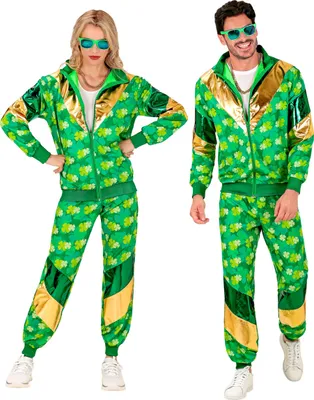 Produktbild von St. Patrick´s Day Trainingsanzug uni