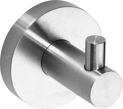 Produktbild von BEO Kleiderhaken Edelstahl matt 55x55x50 mm für Bad & Küche >> zum Bohren oder Kleben