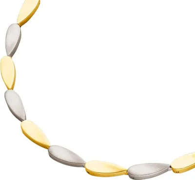 Produktbild von Boccia Damen Collier 08068-02 Titan bicolor goldplattiert