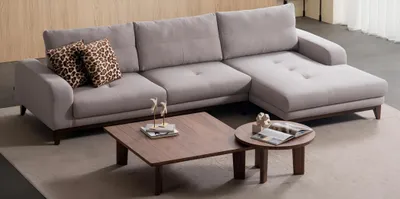 Image de Table basse exclusive Table d'appartement marron Table basse Table basse