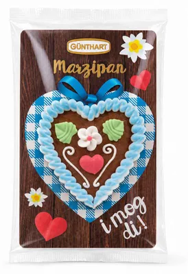Produktbild von Günthart Marzipanherz Volksfest 34g