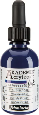 Produktbild von Schmincke Akademie Acryl color Ink 50ml Preußischblau 23447024