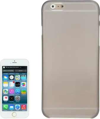 Produktbild von Schutzhülle Case Ultra Dünn 0,3mm für Handy Apple iPhone 6 Schwarz Transparent