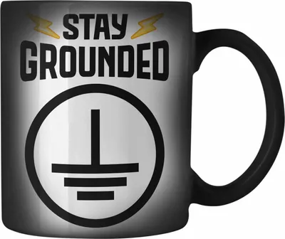 Produktbild von Trendation - Elektriker Farbwechsel Zauber-Tasse Spruch Sprüche Männer Geschenk Lustig Gadget Geschenke Kaffeebecher (Schwarz)