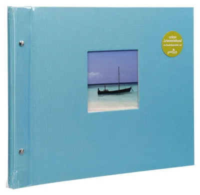 Produktbild von Goldbuch BellaVista türkis 39x31 Schraubalbum 40 weiße Seiten