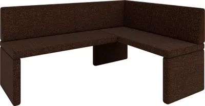Image de Banc d'angle AKIKO Corner Bench 168x128 droite - Ensemble de banc d'angle pour votre salle à manger, cuisine moderne, coin salon, coin repas. Parfait pour la cuisine, le bureau et la réception. Fabrication solide et robuste. Easy Care