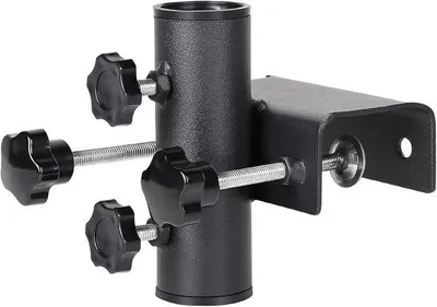 Immagine prodotto di Robusti supporti per ombrelloni per balconi e terrazze, neri, 20-63 mm