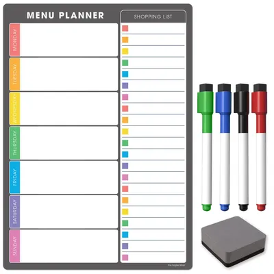 A4 Magnetische Wochenplaner für Kühlschrank, Whiteboard