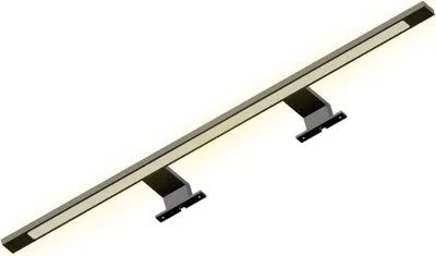 Produktbild von LED Badleuchte schwarz 740mm Spiegellampe Spiegelleuchte Aufbauleuchte warmweiß